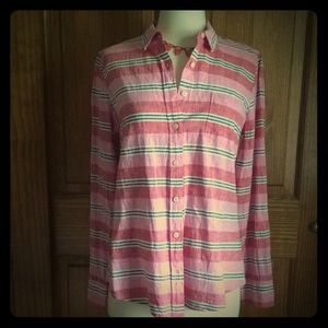 J. Crew Cotton/Linen Gauze Shirt, Women’s Small